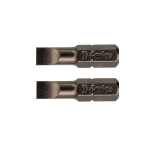 Set 2 biti pentru insurubare, profil drept, Felo, 6.5x1.2mm, 25mm