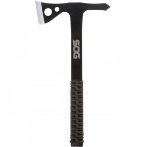 Set 3 tomahawk-uri de aruncat SOG Throwing Hawks, otel 3Cr13, muchie 45 mm