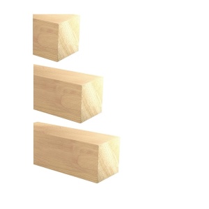 Set 4 blocuri din lemn de tei pentru cioplit 47 x 47 mm