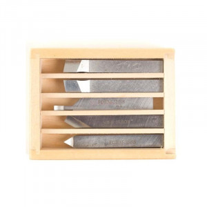 Set 5 cutite strung 10x10mm, Proxxon 24550 - Img 3