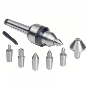Set centru rotativ cu varfuri speciale strung Wabeco - Img 3