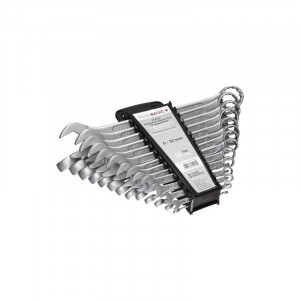 Set chei combinate fixă-inelară WGB Basic+ 6-32 mm, 26 piese, crom-vanadiu - Img 2