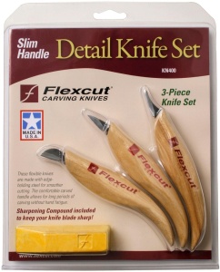 Set cutite de finisare pentru sculptura KN400E, Flexcut - Img 2