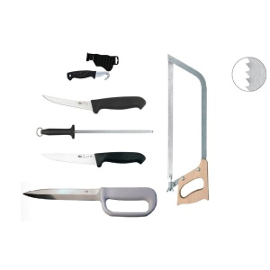 Set cutite de macelarit si ferastrau vanat, domestice, Morakniv - Img 1