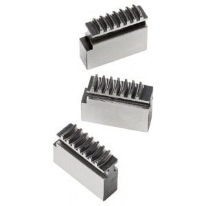 Set de falci moi fara trepte pentru mandrina de strung cu 3 falci de 100 mm, WABECO - Img 1