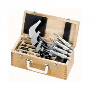 Set micrometre mecanice 4 piese, Wabeco - Img 2