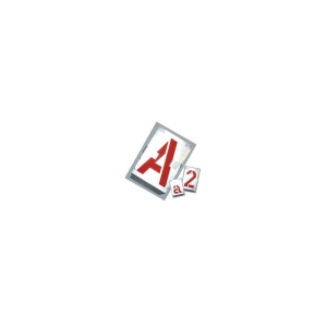 Set sabloane vopsire litere A-Z,& (27 piese),10-500 mm, Unior - Img 3