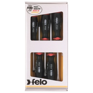 Set surubelnite mecanice, Heavy Duty, Drepte si PH, Felo Frico, 5 piese - Img 2