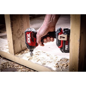 SKIL 3225 JA surubelnita cu impact cu acumulator Compact Brushless, cuplu 250 nm, set 6 biti + geanta de transport, doar corpul - Img 9