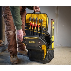 Stanley 1-95-611 Rucsac de scule FATMAX pentru regim greu, comp. laptop, 36 x 49.5 x 21cm, max 17L, max 20kg - Img 10