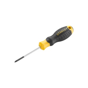 Stanley STHT16161-0, surubelnita Cushion Grip cu varful cruce Pozidrive PZ0 si lungimea tijei de 60mm, PZ0x60 - Img 2