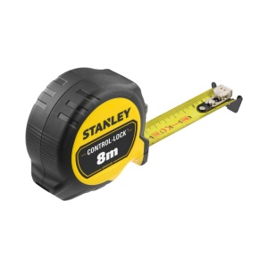 Stanley STHT37232-0, Ruleta 8m CONTROL-LOCK™, BladeArmor®, protectie din cauciuc, frana de deget, magnet detasabil, rupere la 3.5m, tru-zero, 8m x 25mm - Img 2