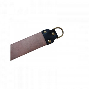 Strop profesional din piele tabacita vegetal STRS-1 (43 cm, latime 4.5 cm, 5 mm) - Img 5