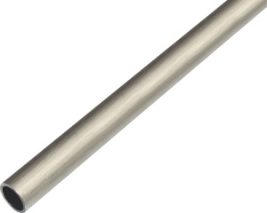 Teava rotunda din aluminiu eloxat, 1000 mm, Design Gri