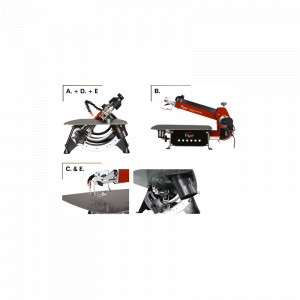 Traforaj electric Pegas SCP21CE 21™™ (535mm) cu STAND inclus - Img 24
