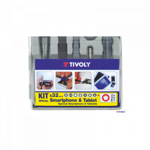 Trusa biti si accesorii pentru intretinere si reparatie Smartphone si tablete - 32 piese - Img 3