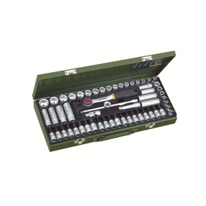 Trusa super compacta de chei tubulare 3/8", Proxxon 23112, 65 piese - Img 4