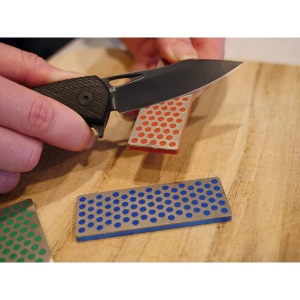W7EFC Set 3 pietre de ascutit de buzunar, diamantate, mini Whetstone, DMT - Img 12