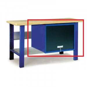 Work 4 Free Casetiera pentru banc de lucru cu 1 polita