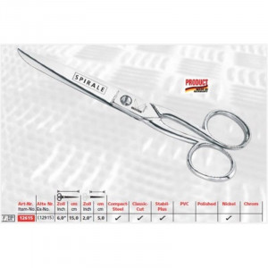 112615 Foarfeca industriala universala 15cm pentru stangaci, Kretzer - Img 2