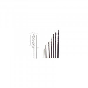 28874 Set 10 burghie HSS, DIN 338, 0.3 - 3.2mm, Proxxon - Img 4
