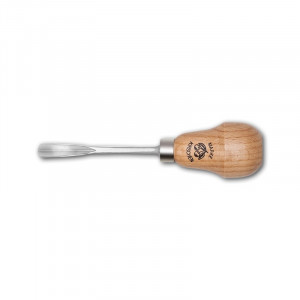 5643 Dalta forma lingura in V scurta pentru sculptura, maner para CUT 39, Two Cherries - Img 2