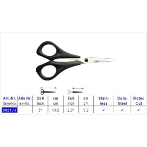 760213-l Foarfeca pentru ate/broderie 13 cm pentru stangaci, Finny, Kretzer - Img 4