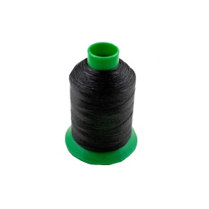 Ata de cusut Dyneema 0.4 mm grosime, culoare negru 3000 ml, Hicoman - Img 2