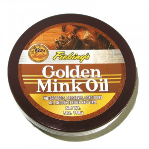 Balsam pentru piele Golden Mink Oil Fiebings - Img 3
