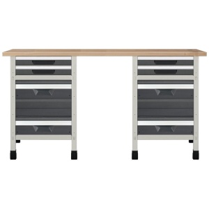 Banc de lucru 1610x650x860 mm, Nr. 4, Wolfcraft