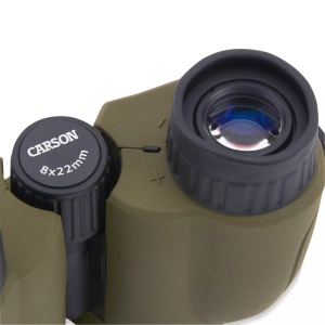 Binoclu Carson Hornet 8x22mm pentru vanatoare si drumetii - Img 3