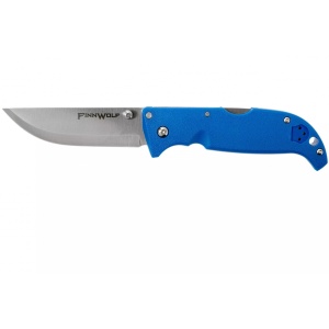 Briceag Cold Steel Finn Wolf AUS8A Tri-Ad Lock (Blue / Red) - Img 19