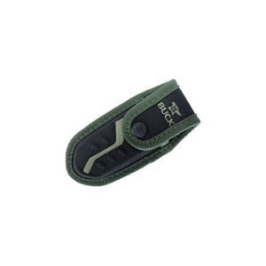 Briceag de vanatoare Buck Pursuit Large 0659GRS-B, otel 420HC, maner Versaflex verde, Lockback - Img 3