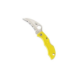 Briceag Ladybug™ 3 Salt™ Hawkbill FRN Yellow, Spyderco - Img 3
