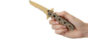 Briceag M16-13DSFG Desert w/Veff Serrations, CRKT - Img 9