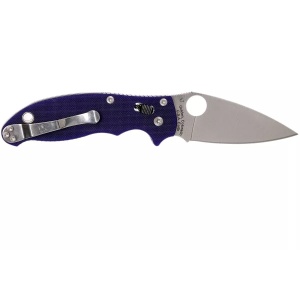 Briceag Manix™ 2 G-10 Dark Blue CPM S110V, Spyderco - Img 9