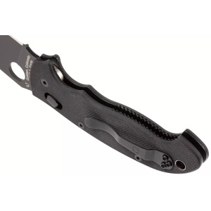 Briceag Manix™ 2 XL G-10 negru / lama neagra, Spyderco - Img 4