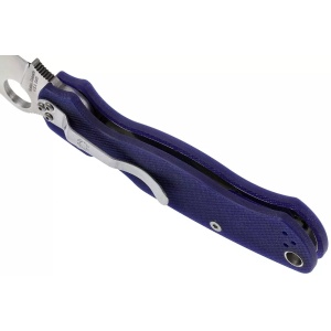 Briceag Para Military™ 2 G-10 Dark Blue CPM S110V, Spyderco - Img 4