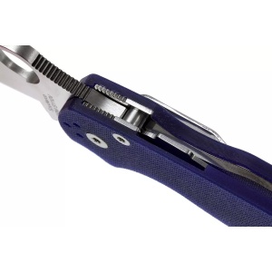 Briceag Para Military™ 2 G-10 Dark Blue CPM S110V, Spyderco - Img 7