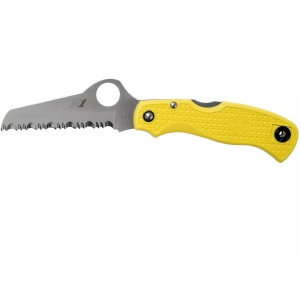 Briceag Saver Salt™ Yellow FRN, Spyderco - Img 1