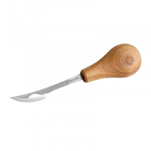 C17P Cutit de sculptura universal cu maner modelat pentru palma, BeaverCraft - Img 2