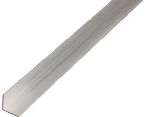 Cornier aluminiu Alberts 60x60x3 mm, lungime 2m