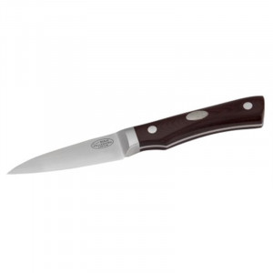 Cutit de bucatarie Fallkniven Zulu CMT Lam. CoS Maroon Micarta 75 mm - Img 2