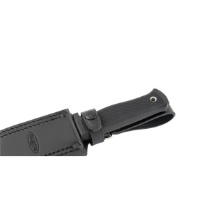 Cutit Fallkniven A1L Forest Knife Lam. VG10 Satin Finish Lama 160 mm Otel Laminat VG10 Teaca Piele - Img 3