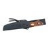 Cutit Fallkniven NL5CXL Idun Northern Light, lama Cowry X Damascus, maner piele naturala, lama 100 mm - Img 13