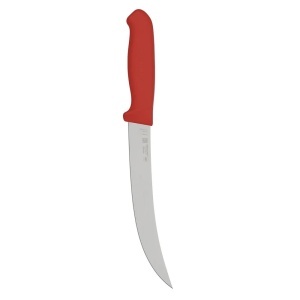 Cutit macelar profesional transat si feliat CT8-PUG lama lunga curbata rigida 209 mm Morakniv Suedia - Img 4