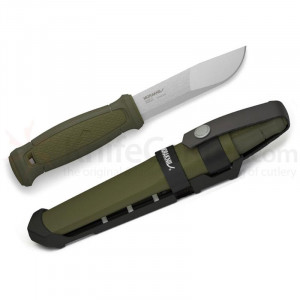 Cutit outdoor Morakniv Kansbol Multi-Mount Green, otel inoxidabil 12C27, compatibil amnar, sistem de prindere MOLLE Multi-Mount - Img 3