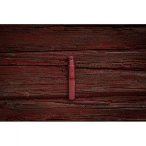 Cutit outdoor Morakniv Kansbol S Dala Red, oțel inoxidabil 12C27, compatibil amnar, teaca inclusa - Img 3