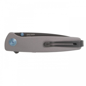 Cutit pliabil SOG Twitch III Gray 11-15-03-43, lama Drop Point D2 Satin, deschidere asistata S.A.T., Lockback, maner aluminiu gri, EDC Premium - Img 6