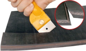 Cutit profesional pentru subtiat piele si razuire OLFA BTC-1 Japonia - Img 8